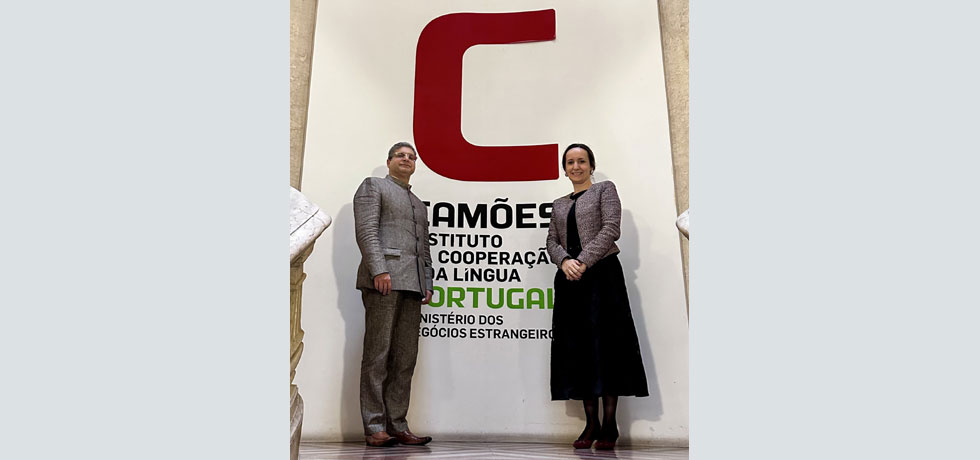 Ambassador met with Amb. Florbella Paraiba, President of Camoes Institute and discussed avenues of cooperation in culture between India and Portugal.