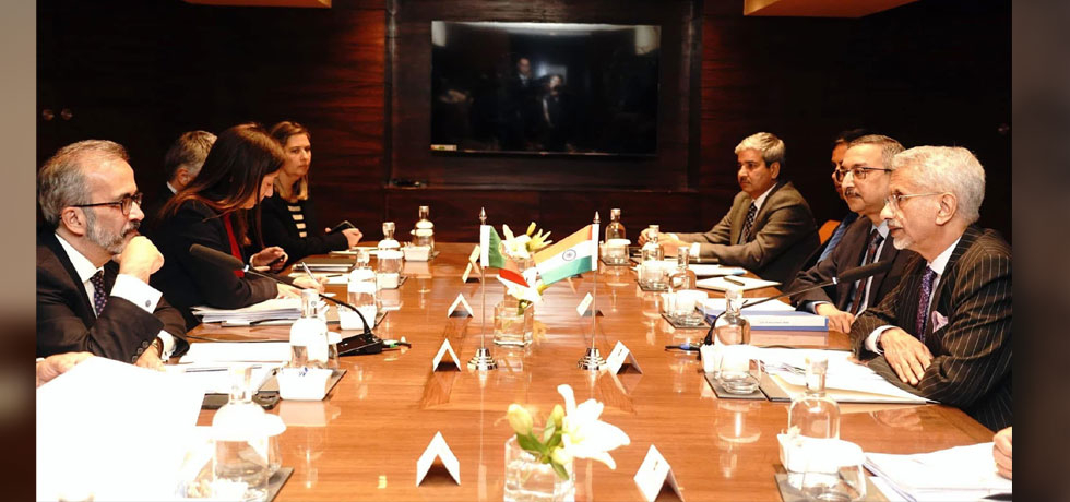 H.E. Dr. S. Jaishankar engaged in comprehensive discussions with H.E. FM Paulo Rangel of Portugal.