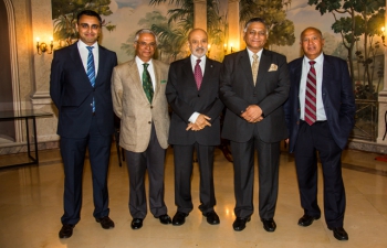 Embassy of India, Lisbon organised a high tea in the honour of Minister of State for External Affairs &amp; Overseas Indian Affairs Gen.(Dr.) V. K. Singh on July 4. More than 25 prominent NRIs, businessmen and PIOs attended.
