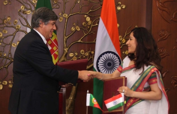 India has signed an Agreement on Gainful  employment of diplomatic spouses between India and Portugal on July 8, 2016 in New Delhi. Agreement was signed by Ambassador of Portugal  in New Delhi and  and Joint Secretary (Europe West) from Ministry of  External Affairs, Govt. of India.