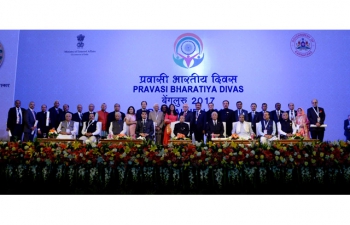 Visit of Prime Minister of Portugal H.E. António Costa to India (January 07-12 Jan 2017) - 14th Pravasi Bharatiya Divas in Bengaluru (January 8-9, 2017)