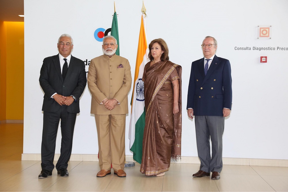 VVIP Visit of PM Modi to Portugal (24 June 2017) - Visit to Champalimaud Foundation