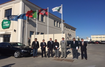 Visit of Minister Shri Rajendra Shukla to BaÃ­a do Tejo Business Park in Barreiro (20.11.2017)