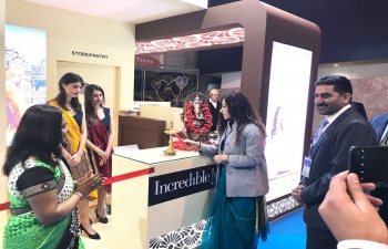 Ambassador inaugurates Incredible India Tourism stand at BTL 2018 Fair (28.02.2018)