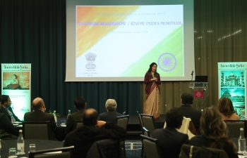 Tourism Roadshow/Know India Seminar on 12th March, 2018 in Porto