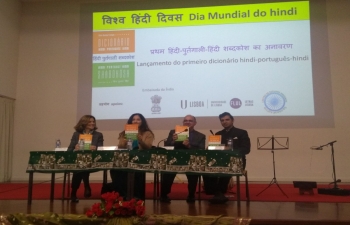 Celebrations of World Hindi Day in Lisbon (19 March 2018)