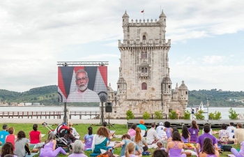 Celebration of 4th International Day of Yoga, Lisbon, June 21, 2018