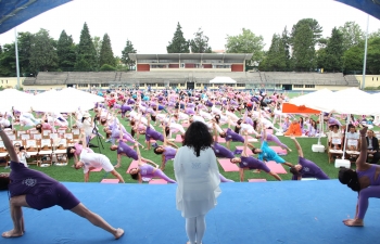 International Day of Yoga 2018 celebration in Porto