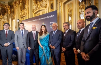 Forging 21st Century Partnerships: Contract signed between Vision Box and Bangalore International Airport (September 05, 2018)