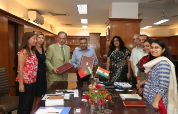 MoU signed between FSSAI and ASAE (07.09.2018)