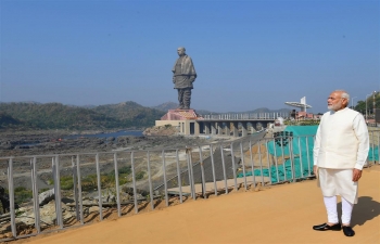 PM Modi dedicates the â€˜Statue of Unityâ€™ to the Nation (31.10.2018)
