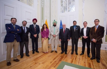 Visit of Minister Shri. Sukhbinder Singh Sarkaria to Portugal