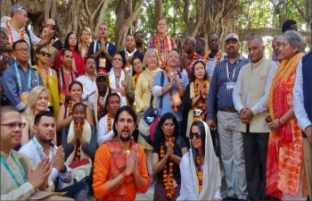 Visit of Portuguese MP Dr. Pedro Delgado Alves to Kumbh Mela