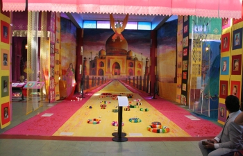 Intercultural Exhibition 'Travel with soul: Land and Rain' by Portuguese students (16.05.2019)