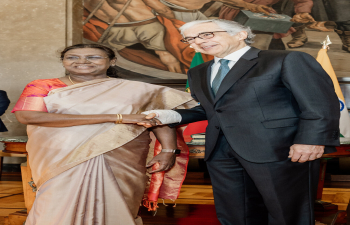 Honorable President of India Droupadi Murmu visits Assembleia Da Republica  of portugal